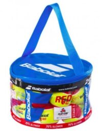 BABOLAT Red Felt Zipper Bag X 24