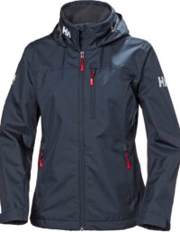 Helly Hansen Women's Crew Huvförsedd Underjacka Segeljacka Marinblå XXXXL