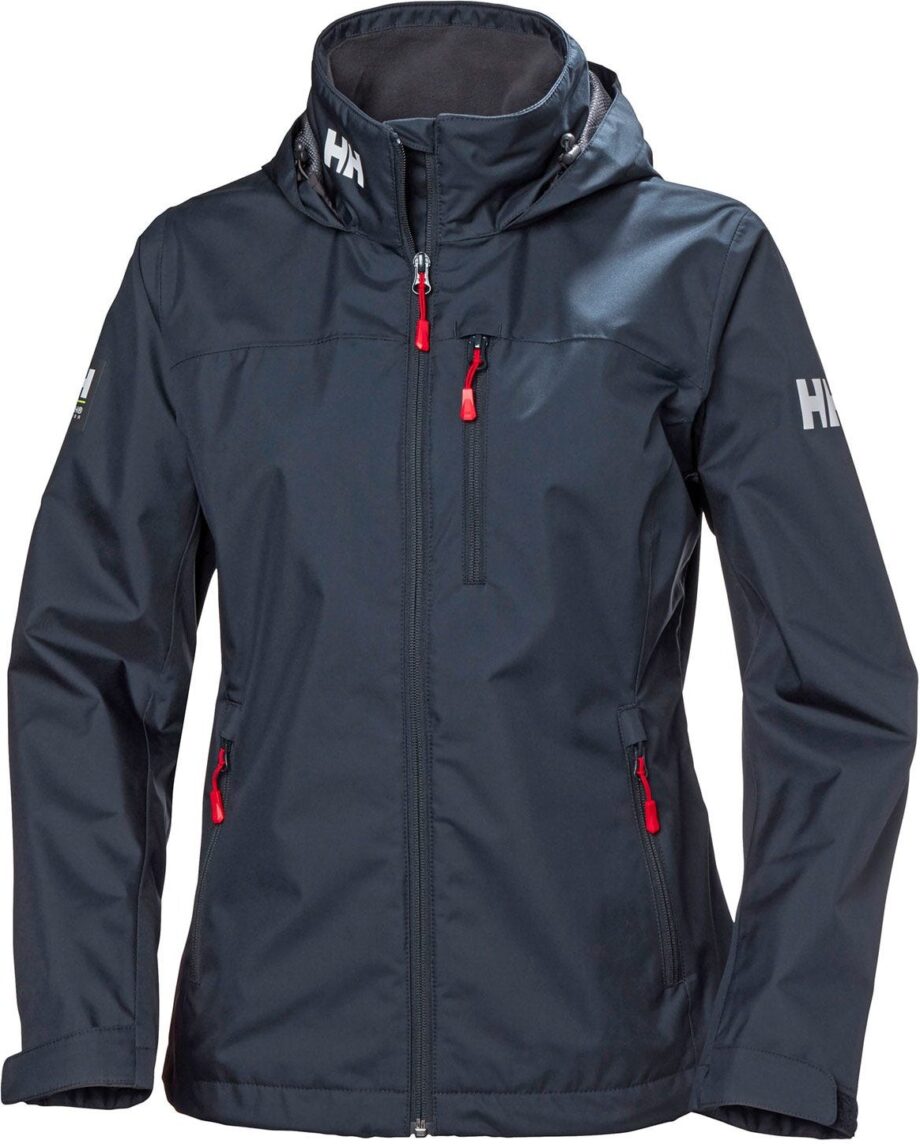 Helly Hansen Women's Crew Huvförsedd Underjacka Segeljacka Marinblå XXXXL
