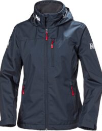 Helly Hansen Women's Crew Huvförsedd Segeljacka Marinblå XS