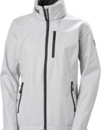 Helly Hansen Women's Crew Huvförsedd Segeljacka Grå S