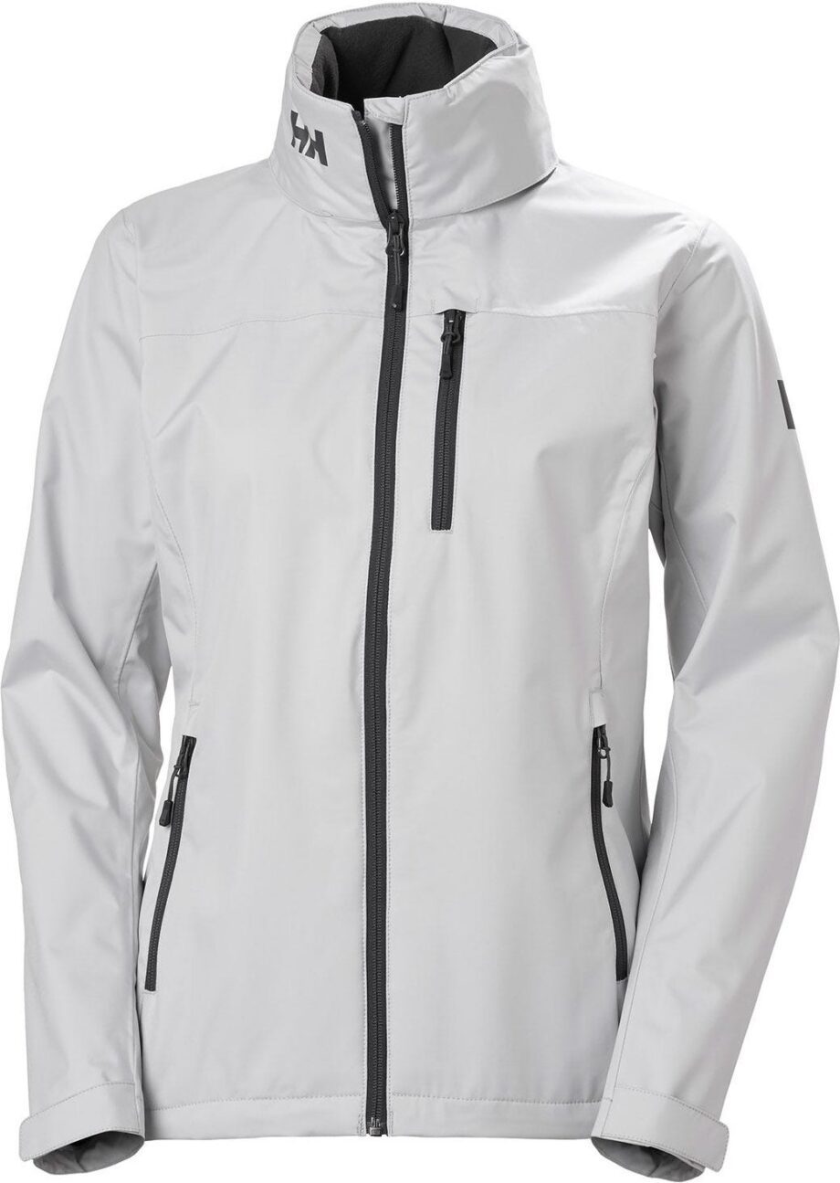 Helly Hansen Women's Crew Huvförsedd Segeljacka Grå S