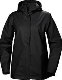 Helly Hansen Women's Moss Iconic Waterproof Regnjacka Svart XS