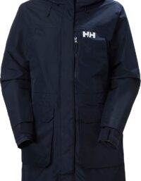 Helly Hansen Women's Rigging Waterproof Long Kappa Marinblå S