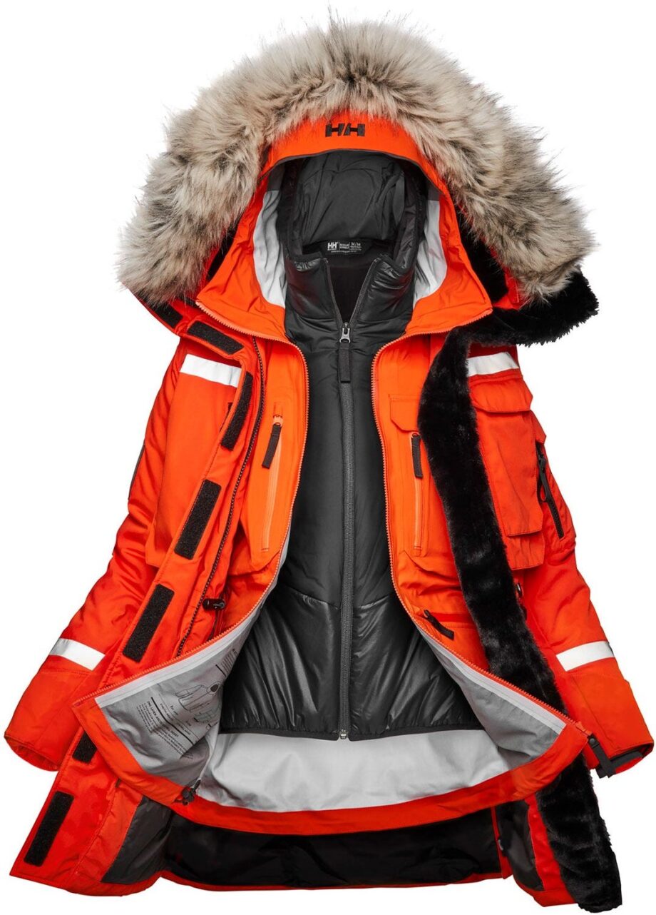 Helly Hansen Women's Arctic Patrol 3 In 1 Modular Parkas Orange XS