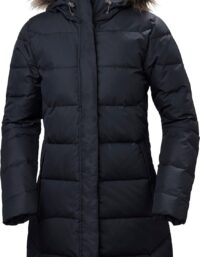 Helly Hansen Women's Aden Down Long Parkas Marinblå XL