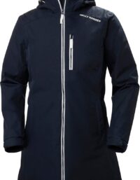 Helly Hansen Women's Long Belfast Insulated Winter Jacka Marinblå XXXXXL