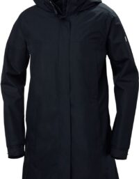 Helly Hansen Women's Aden Long Regnjacka Marinblå XXXL