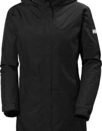 Helly Hansen Women's Aden Long Insulated Regnjacka Svart XXXL
