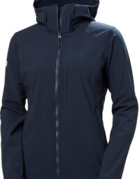 Helly Hansen Women's Paramount Huvförsedd Softshell Jacka Marinblå XS