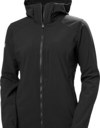 Helly Hansen Women's Paramount Huvförsedd Softshell Jacka Svart XS