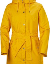 Helly Hansen Women's Lyness Ii Retro 3/4 Length Regnjacka Gul XL