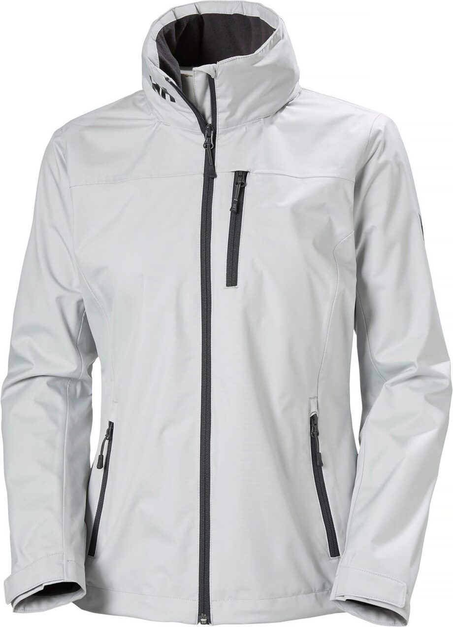 Helly Hansen Women's Crew Huvförsedd Underjacka Segeljacka Grå XL