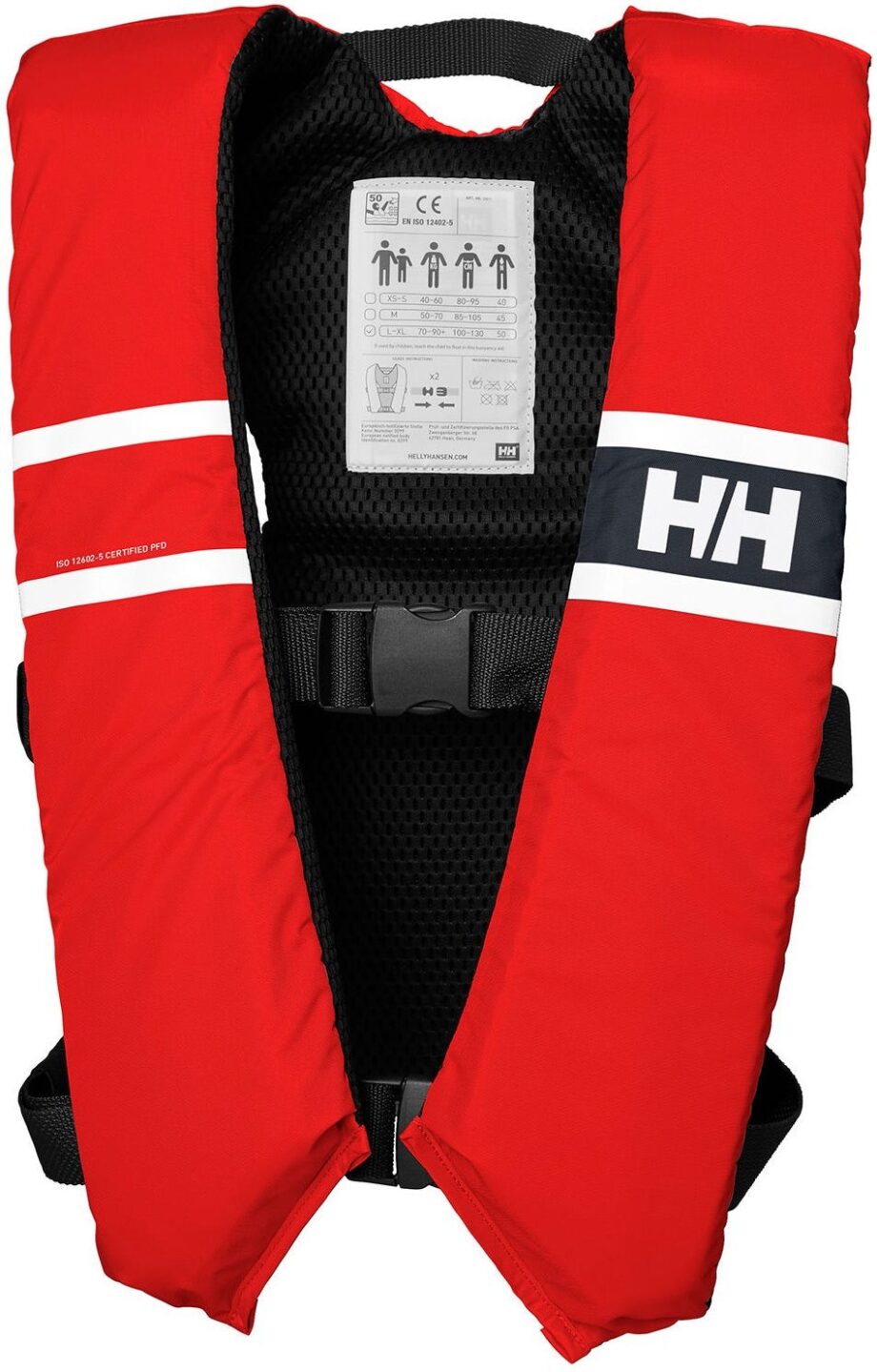 Helly Hansen Unisex Comfort Compact 50n Livväst Röd 50/70KG