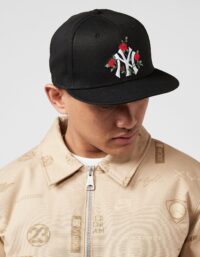 New Era Flower New York Yankees 9FIFTY Cap, Black