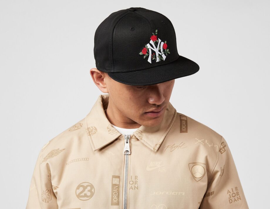 New Era Flower New York Yankees 9FIFTY Cap, Black