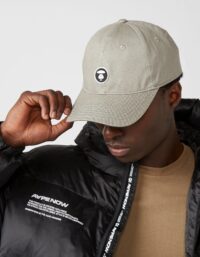AAPE By A Bathing Ape One Point Cap, Grey