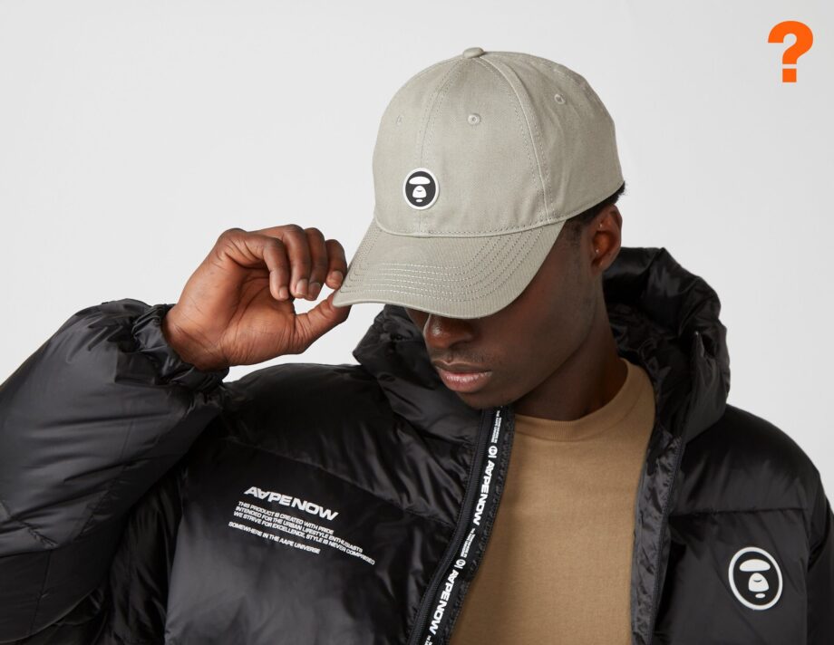 AAPE By A Bathing Ape One Point Cap, Grey