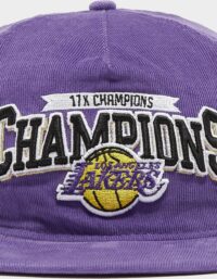 New Era Los Angeles Lakers Corduroy Cap, Purple