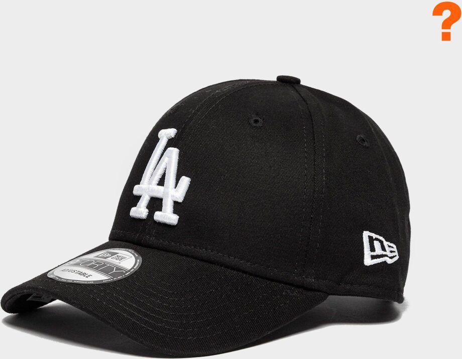 New Era 9FORTY LA Strapback Keps, Black