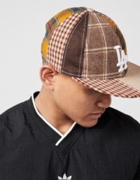 New Era MLB LA Dodgers Patch Panel 9FIFTY Cap, Brown
