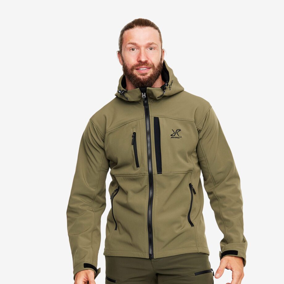Revolution Race Hiball Jacket - Herr - Kalamata, Storlek:XL - Jackor > Softshelljackor