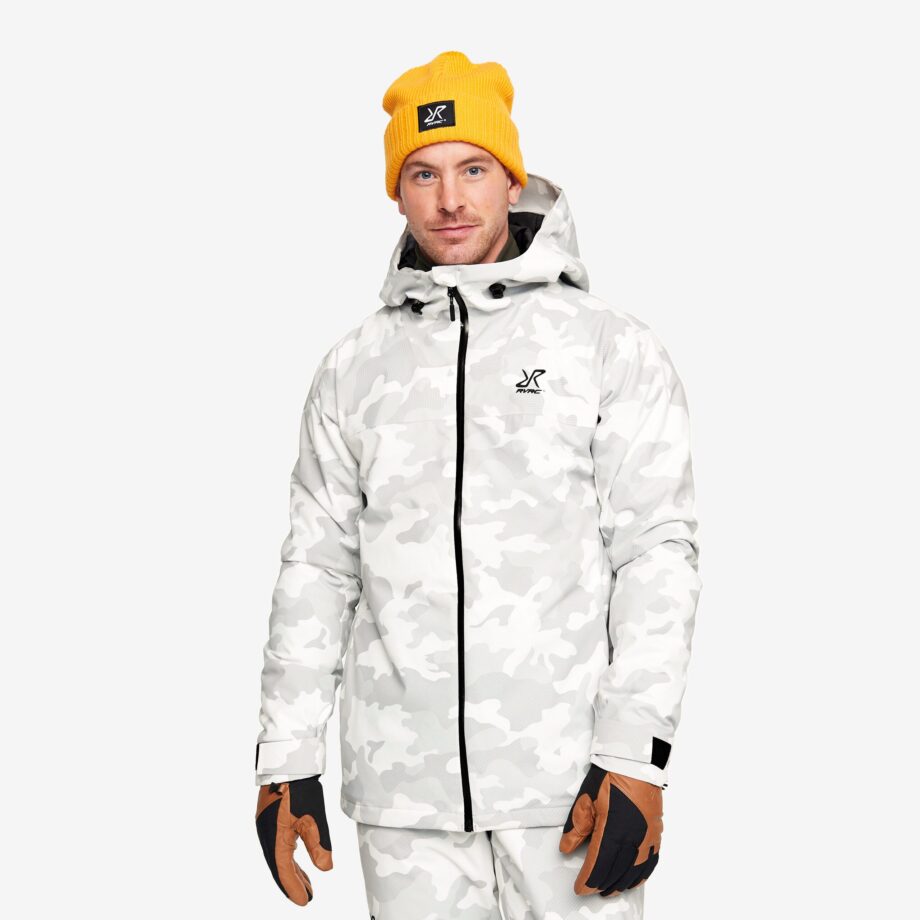 Revolution Race Helix Jacket - Herr - Blizzard Camo, Storlek:M - Vinterjackor