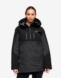 Revolution Race Outdoor Anorak - Dam - Jetblack, Storlek:S - Skaljacka & Vindjacka