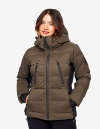 Revolution Race Igloo Jacket - Dam - Mud, Storlek:XL - Skaljacka & Vindjacka