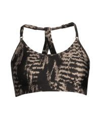Casall Strappy Sports Bra - Survive Grey Metallic