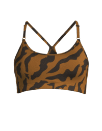 Casall Strappy Sports Bra - Escape Brown