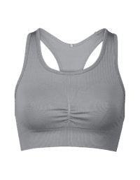 Casall Seamless Soft Sports Bra - Grey Blue