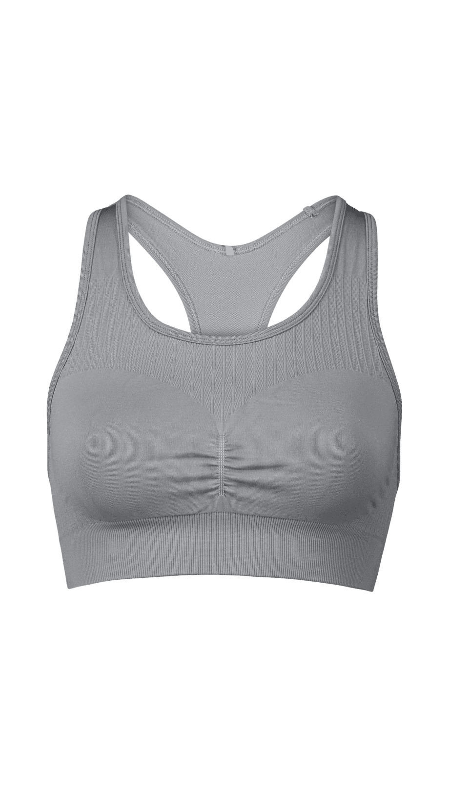 Casall Seamless Soft Sports Bra - Grey Blue