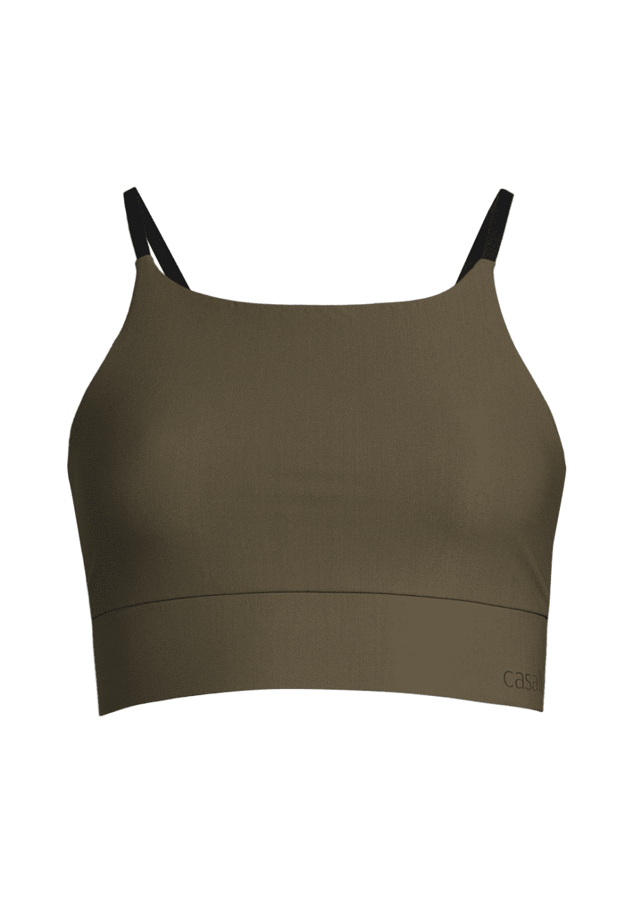 Casall Sculpture Intense Sports Bra - Forest Green