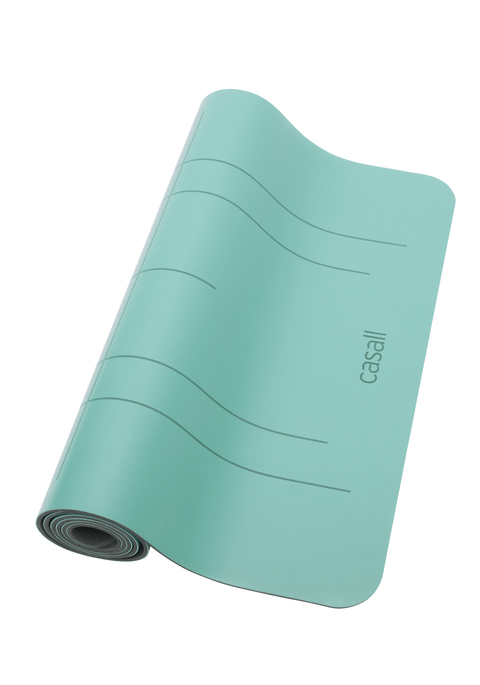 Casall Yoga Mat Grip & Cushion III 5mm - Pastel mint