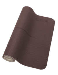 Casall Yoga Mat Position 4mm - Mahagony Red/Beige