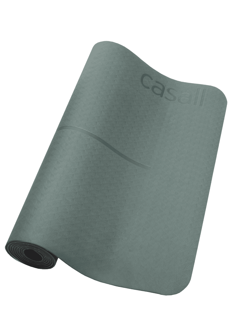 Casall Yoga Mat Position 4mm - Khaki green/black