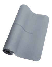 Casall Yoga Mat Position 4mm - Strech blue/Dk. blue