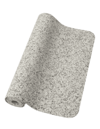 Casall Yoga mat Recycled blend Lightweight 4mm - Light Sand/Black