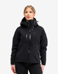 Revolution Race Cyclone Rescue Jacket 2.0 - Dam - Black Edition, Storlek:L - Skaljacka & Vindjacka