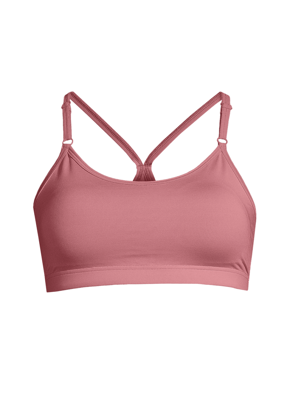 Casall Strappy Sports Bra - Mineral Pink