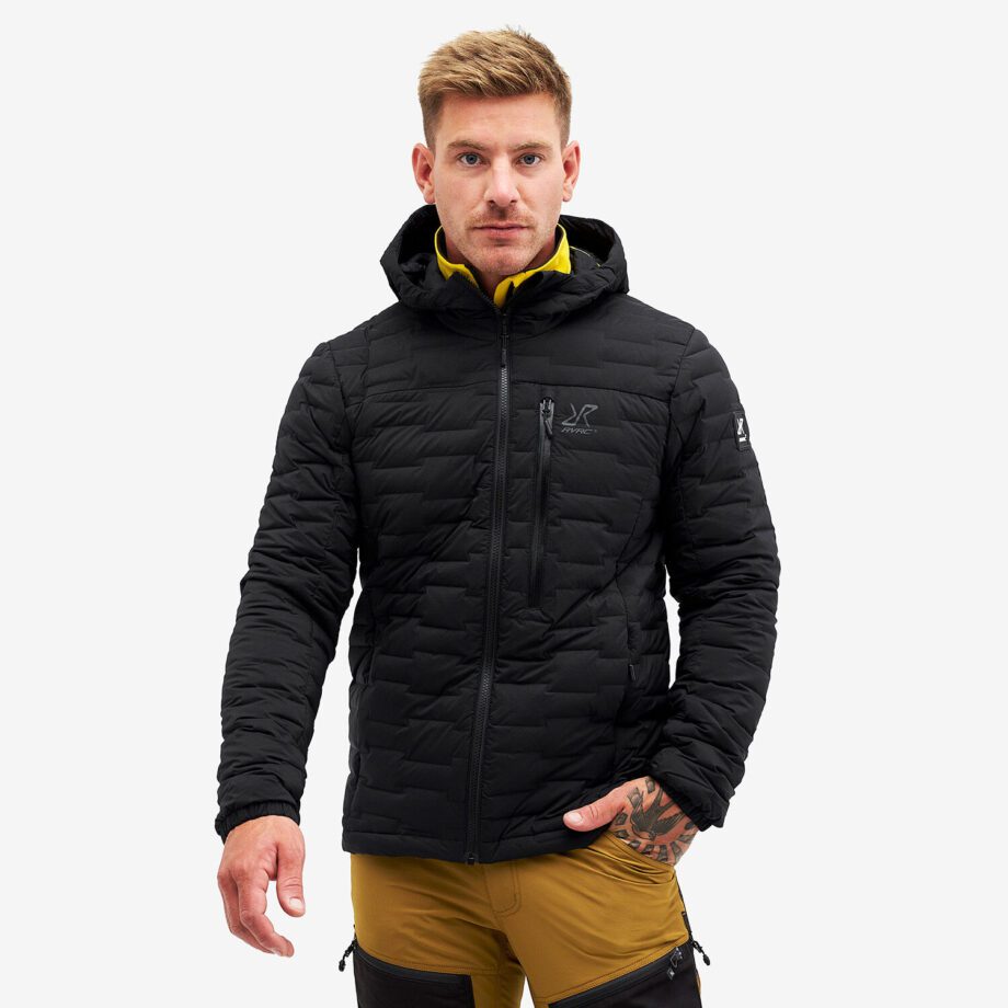 Revolution Race Flex Down Jacket - Herr - Black, Storlek:2XL - Vinterjackor