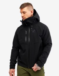 Revolution Race Cyclone Rescue Jacket 2.0 - Herr - Black, Storlek:S - Skaljacka & Vindjacka