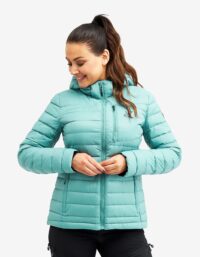 Revolution Race Helium Down Jacket - Dam - Arctic, Storlek:S - Vinterjackor