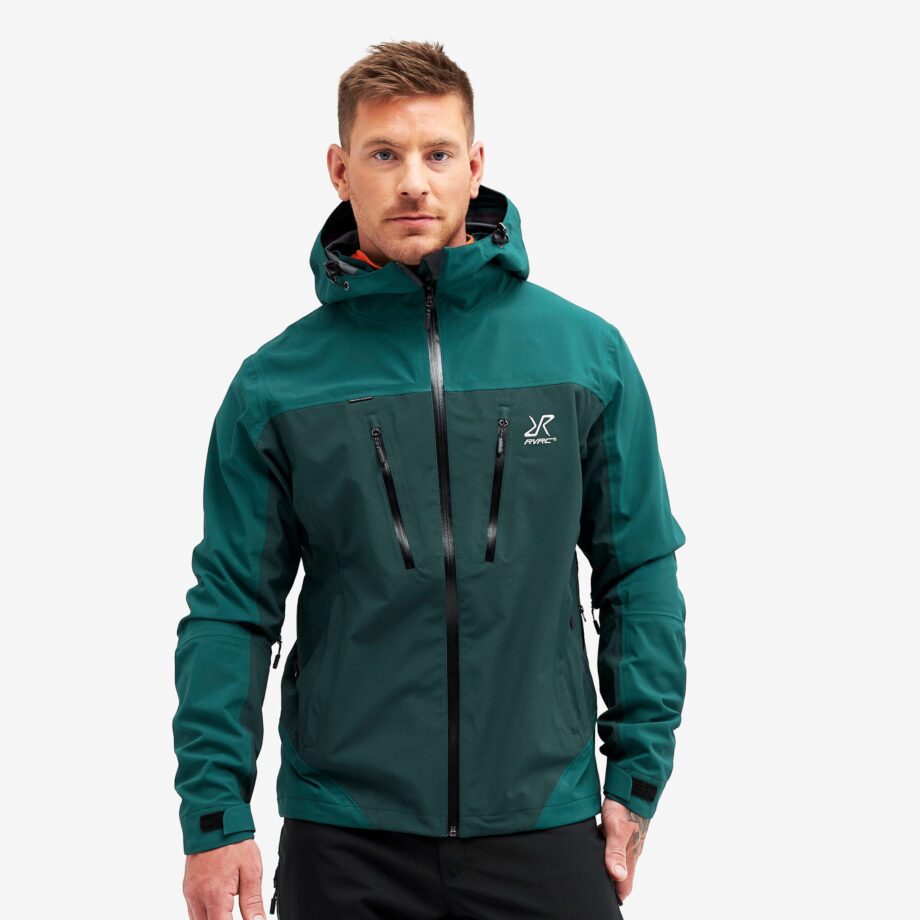 Revolution Race Silence Proshell Jacket - Herr - Deep Teal 2.0, Storlek:S - Skaljacka & Vindjacka
