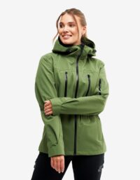Revolution Race Whisper Jacket - Dam - Bronze Green, Storlek:L - Skaljacka & Vindjacka