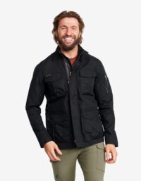 Revolution Race All-Day Jacket - Herr - Black, Storlek:M - Skaljacka & Vindjacka