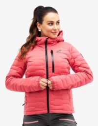 Revolution Race Flex Down Jacket - Dam - Holly Berry, Storlek:XS - Vinterjackor