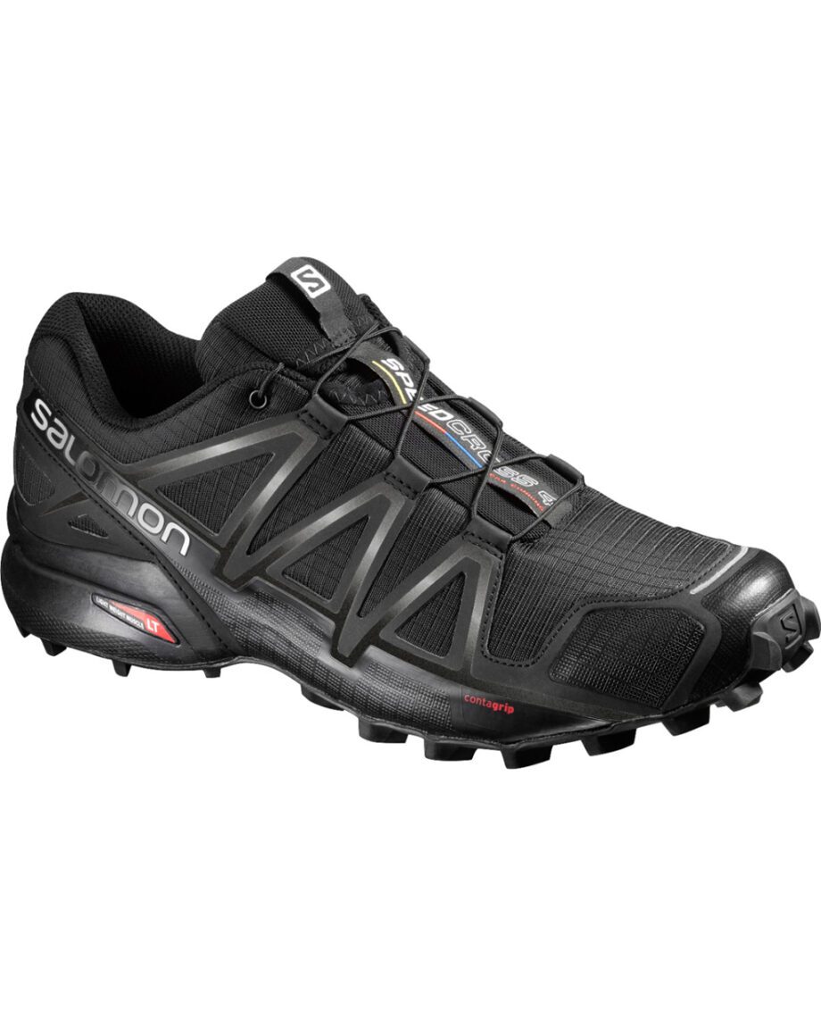 Salomon Speedcross 4 Wide M Black/Black/Black Metal (Storlek 10,5 UK)