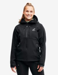 Revolution Race Hiball Jacket - Dam - Black Edition, Storlek:L - Dam > Jackor > Softshelljackor
